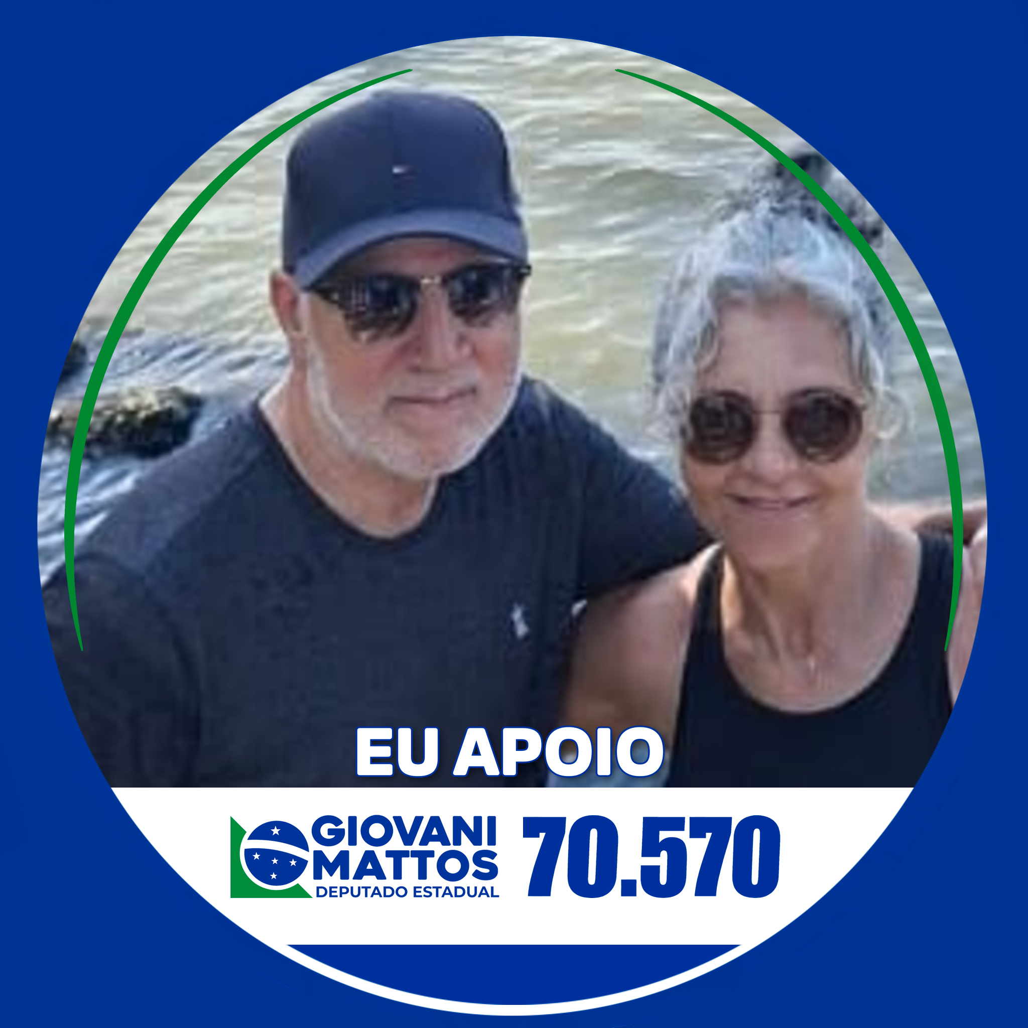 Foto de Gelson e Dila