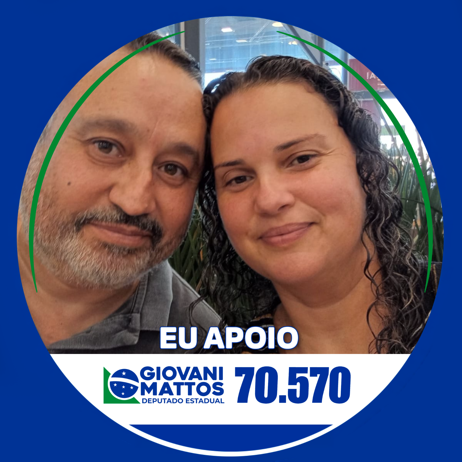 Foto de Junior e Mônica
